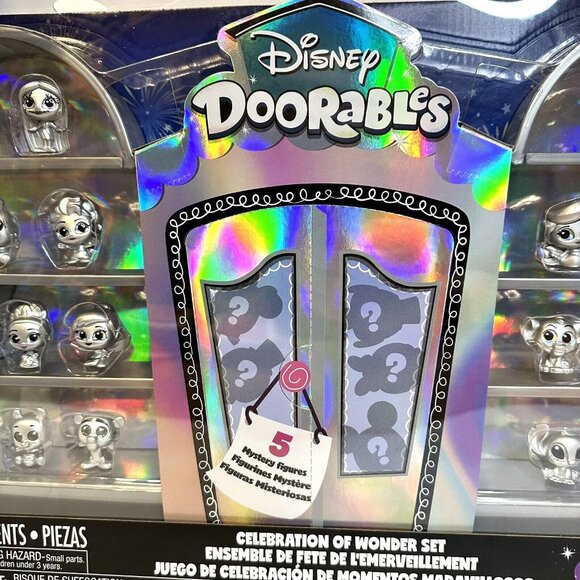 Doorables Disney100 Celebration of Wonder Set Figure 20-Pack, 5 mystery figs NEW - Picture 2 of 13